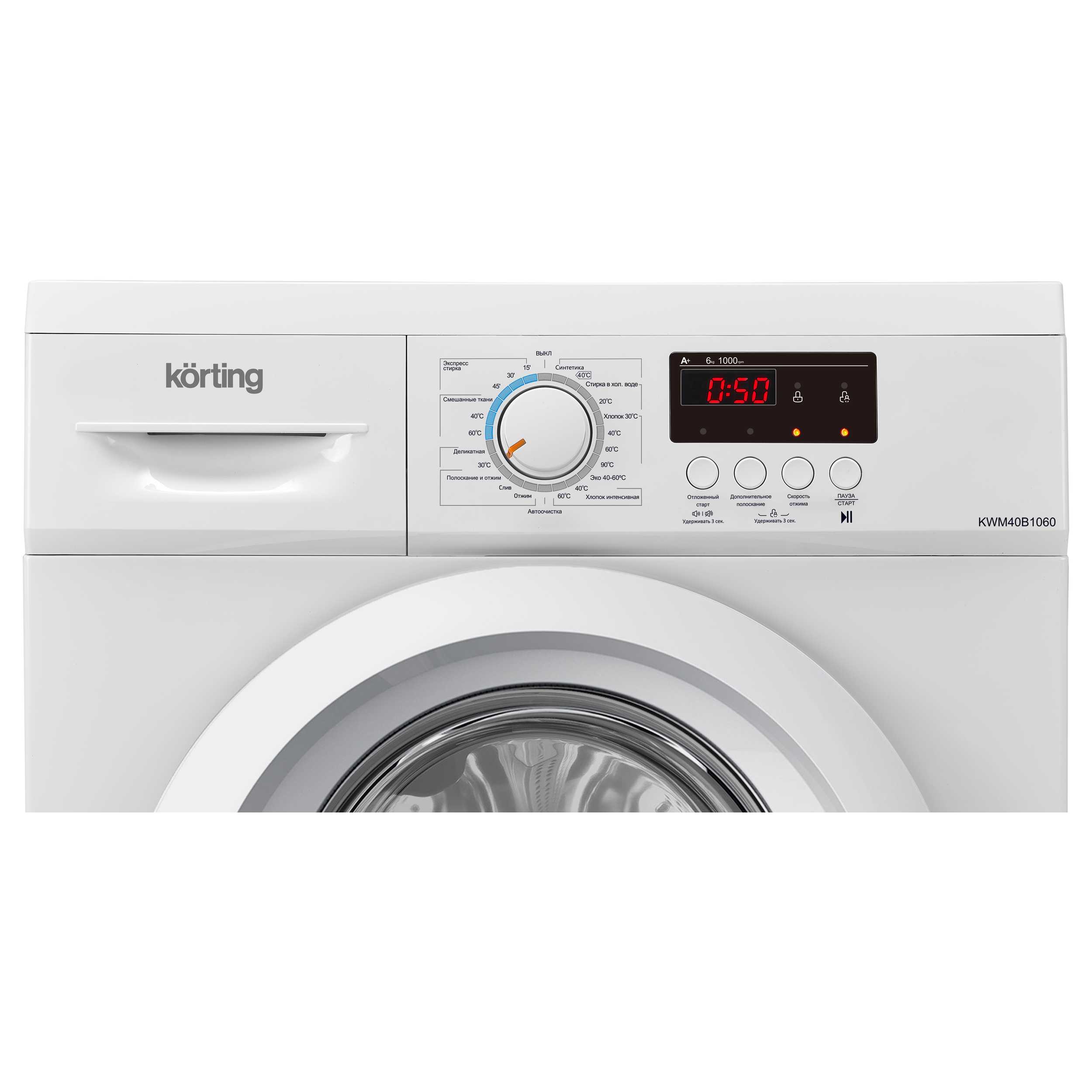 Детальная картинка товара «узкая стиральная машина korting kwm 40b1060»